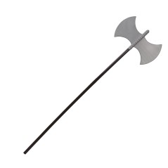 Hacha doble filo verdugo medieval 100 cm-Tus disfraces baratos
