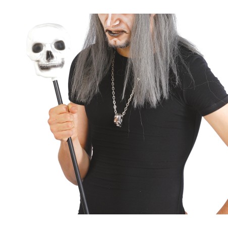 Baston calvera brujo hechicero conjuros halloween-Tus Disfraces