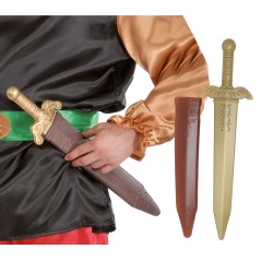Espada romano galo asterix 50 cm con funda-Tus disfraces baratos