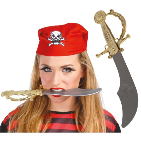 Daga pirata 32 cm espada corta-Tus disfraces baratos