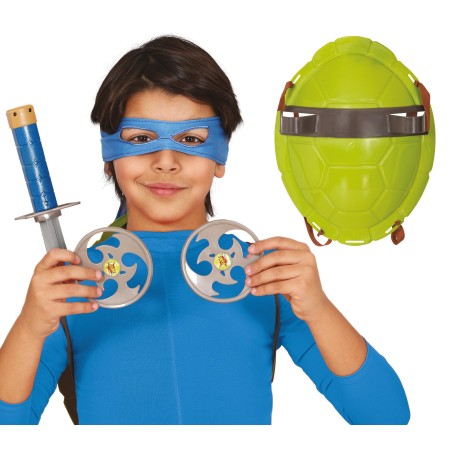 Conjutno tortuga verde 5 piezas ninjas-Tus disfraces baratos