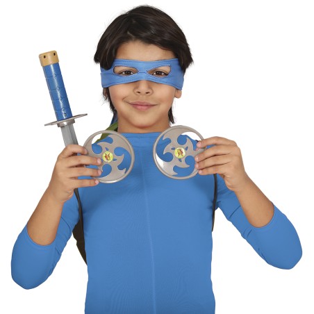 Conjutno tortuga verde 5 piezas ninjas