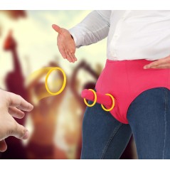 Calzocillos para despedida juegos atrevidos anillas -Tus Disfraces
