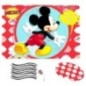 Juego ponle la cola a Mickey mouse con antifaz