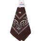 Pañuelo vaquero marron oeste