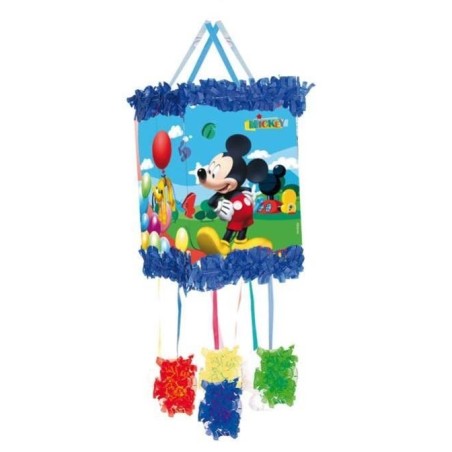 Piñata Mickey mouse globos con antifaz
