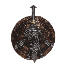 Escudo vikingo o medieval con espada-Tus disfraces baratos