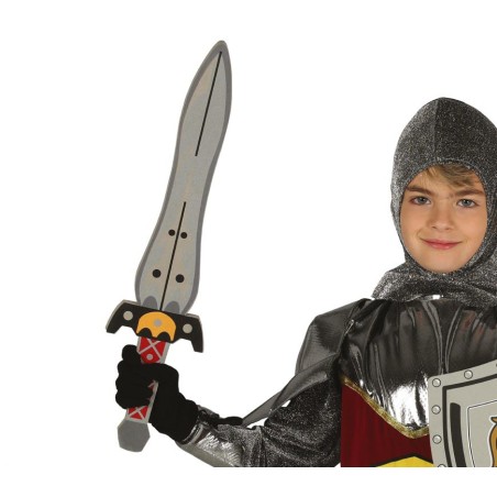Espada medieval de 53 cm en eva infantil