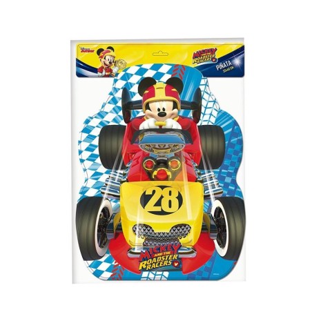 Piñata Mickey mouse y los super pilotos 33 x 46 cm