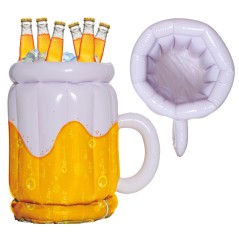 Jarra Cerveza hinchable 45x30 cm-Tus Disfraces