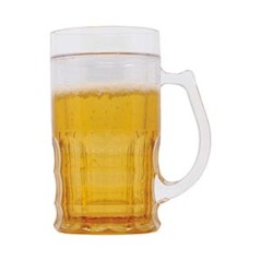 Jarra de cerveza de broma 15 cm