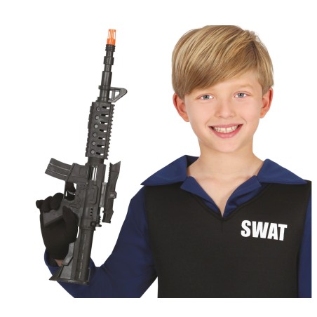 Fusil con mirilla 44 cm infantil