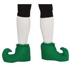 Zapatos verdes de elfo o enanito para adulto