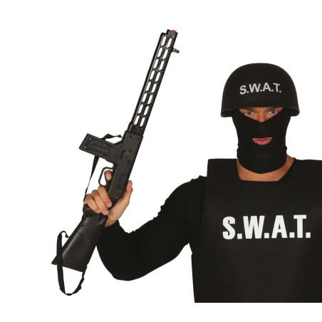 Rifle de asalto de los swat de 69 cm juguete plastico