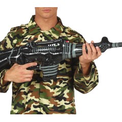 Metralleta hinchable ejercito de 90 cm-Tus disfraces baratos