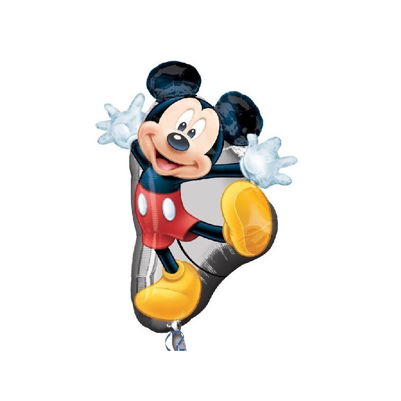 Globo Mickey Mouse metalizado 77 cm
