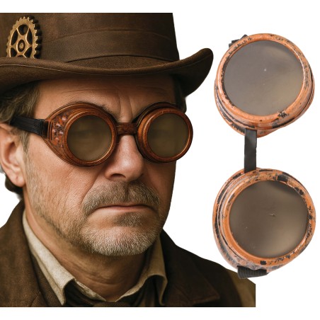 Gafas steampunk retro-Tus disfraces baratos online
