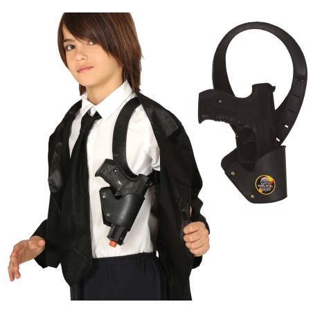 Sobaquera infantil con pistola para niño-Tus disfraces baratos