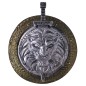 Escudo leon romano con espada