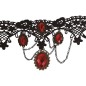 Collar princesa vampira con rubies