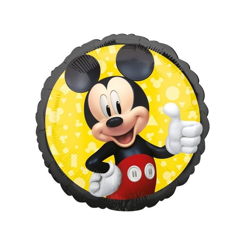 Globo Mickey forever 45 cm helio o aire