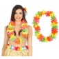 Collar hawaiano extra color neon multicolor