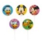 Velas Mickey Mouse y amigos 5 uds