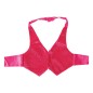 Chaleco rosa lentejuelas para mujer