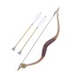 Arco medieval 58 cm con dos flechas