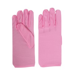 Guantes rosa cortos 20 cm-Tus disfraces baratos