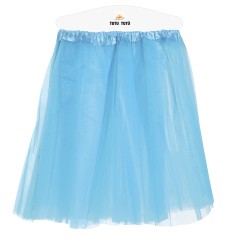 Tutu azul claro para mujer 40 cm-Tus disfraces baratos
