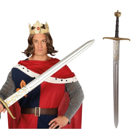 Espada medieval rey del trono de 120 cm-Tus disfraces baratos
