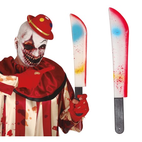 Machete payaso multicolor 54 cm-Tus Disfraces