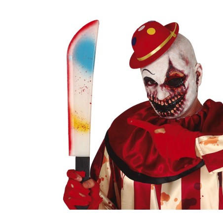 Machete payaso multicolor 54 cm
