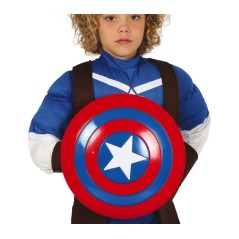 Escudo superheroe con estrella 32 cm infantil para niño