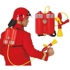 Extintor mochila bombero bombona de agua-Tus disfraces baratos