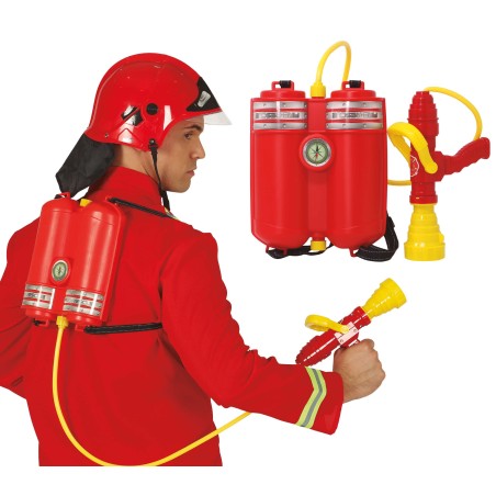 Extintor mochila bombero bombona de agua-Tus disfraces baratos