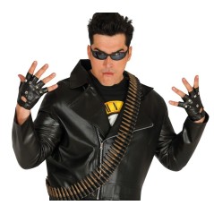 Guantes rockero punki sado