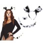 Conjunto diadema orejas y cola de dalmata