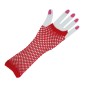 Guantes malla rojos 26 cm rejilla