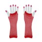 Guantes malla rojos 26 cm rejilla