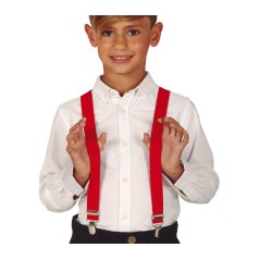 Tirantes rojos infantiles para niño