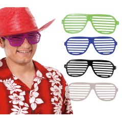 Gafas Hawai elige color rayas persiana-Tus disfraces Baratos