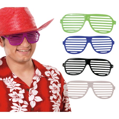 Gafas Hawai elige color rayas persiana-Tus disfraces Baratos