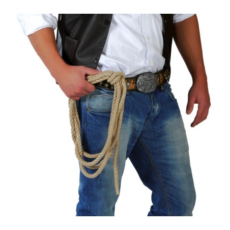 Cuerda vaquero oeste 240 cm-Tus disfraces baratos