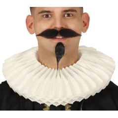 Gorguera cervantes cuello de epoca en papel-Tus disfraces baratos