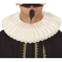 Gorguera cervantes cuello de epoca en papel