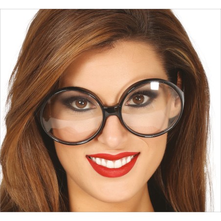 Gafas secretaria redondas grandes 18009 gui. Disfraces baratos online