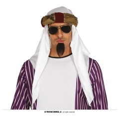Turbante principe del desierto arabe