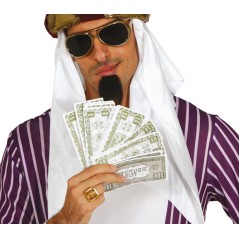 Billetes dolares bolsa 75 unidades
